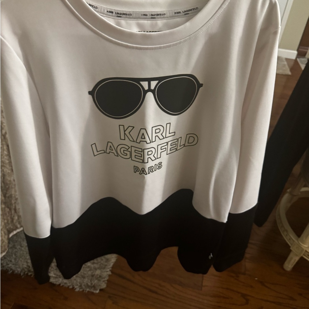 Karl Lagerfeld Paris White Top